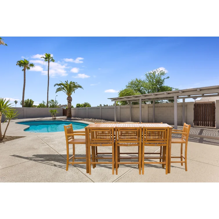 Maldives 8 - Person Rectangular Outdoor Dining Set