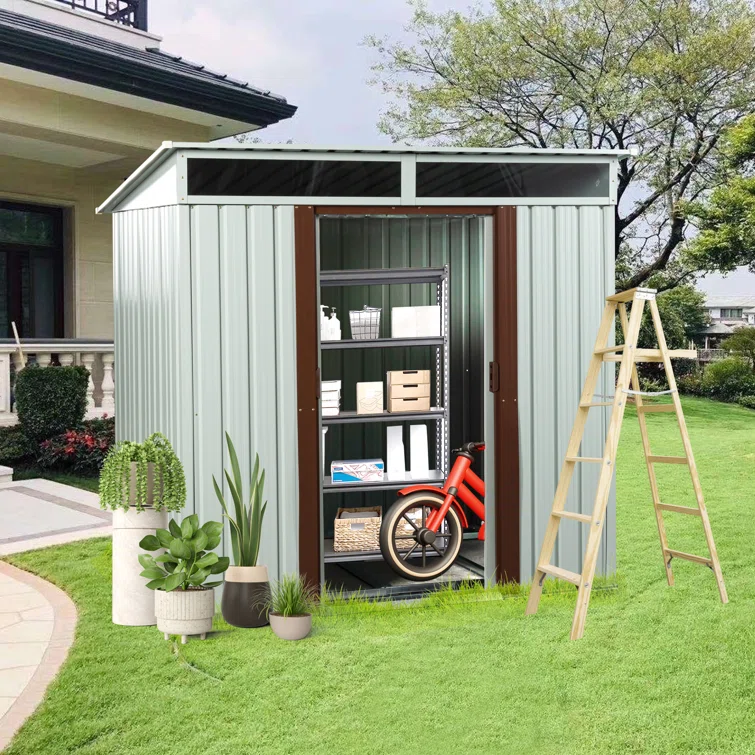 6 ft. x 5 ft. Metal Tool Shed