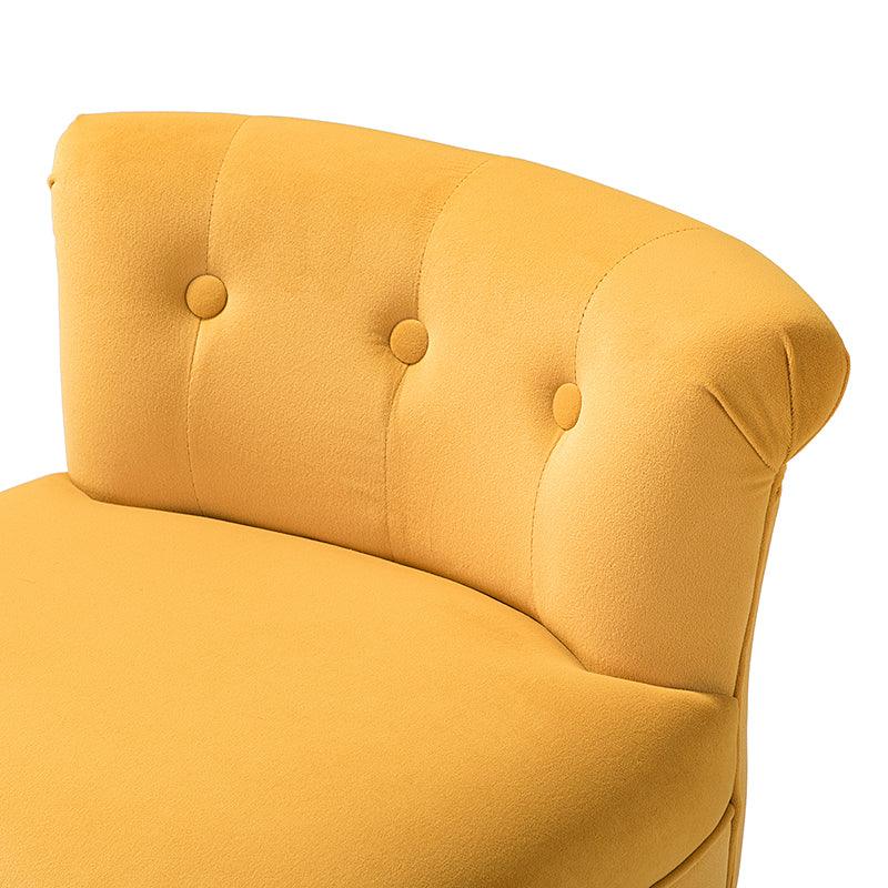 Moises Velvet Vanity Stool