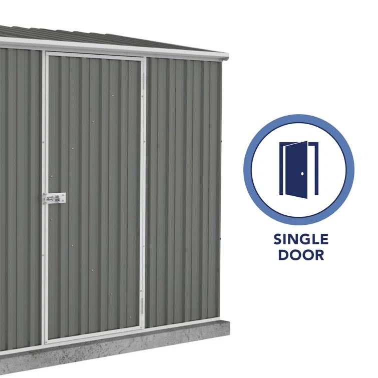 Premier 7 ft. W x 7 ft. D Metal Storage Shed