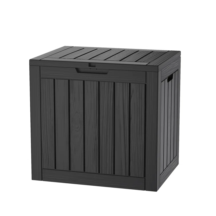 Emperic Design 17.09'' W 30 Gallons Water Resistant Resin Lockable Deck Box
