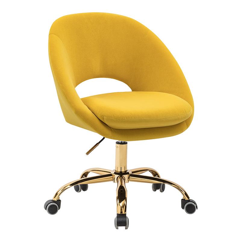 Ramona Velvet Upholstered Office Chair