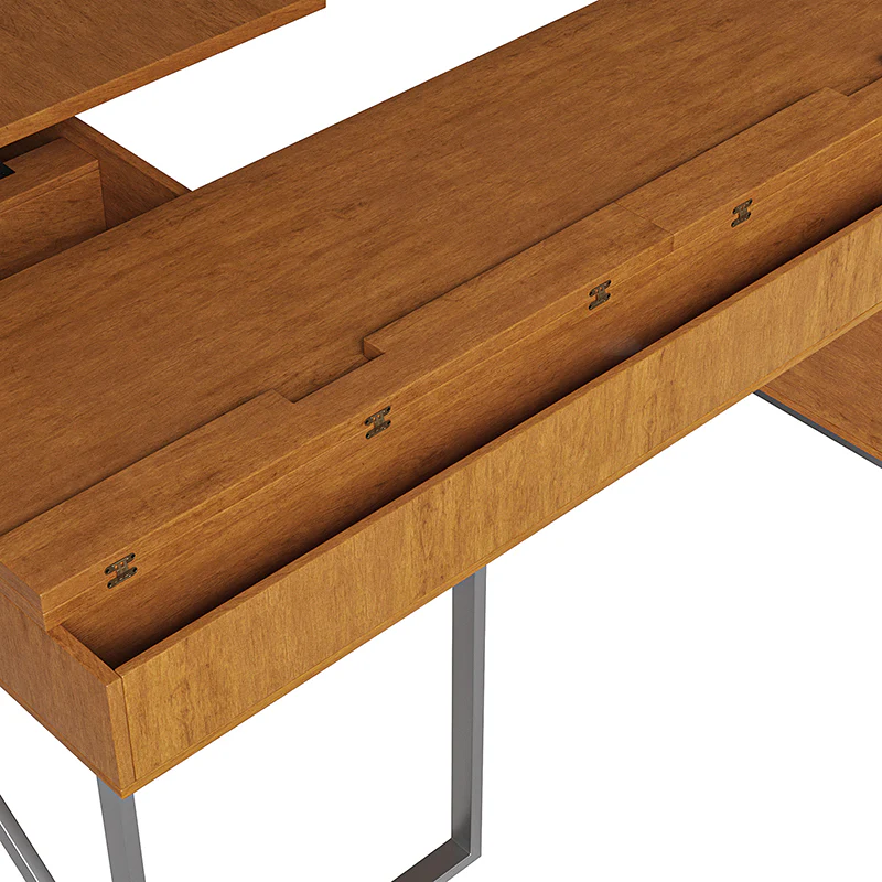 Bertrame L Shape Lift Top Office Desk