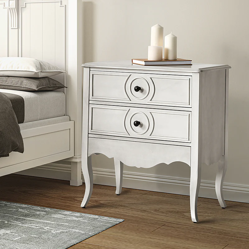 Thelma 3 - Drawer Nightstand with Built-In Outlets