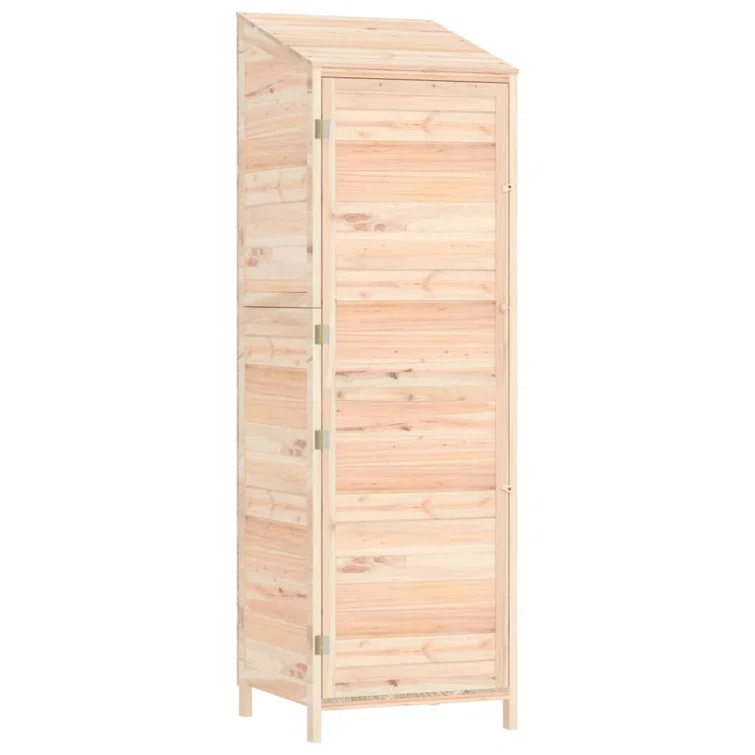 VidaXL Outdoor Storage Shed Garden Shed Wooden Storage Shed Solid Fir Wood