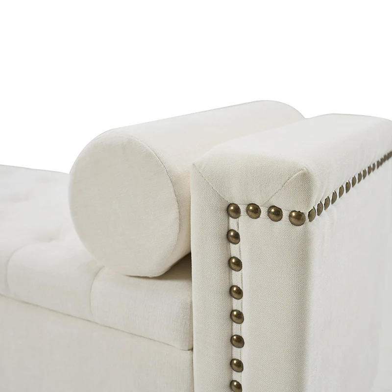 Rosana Storage Bench with Waterproof Fabric