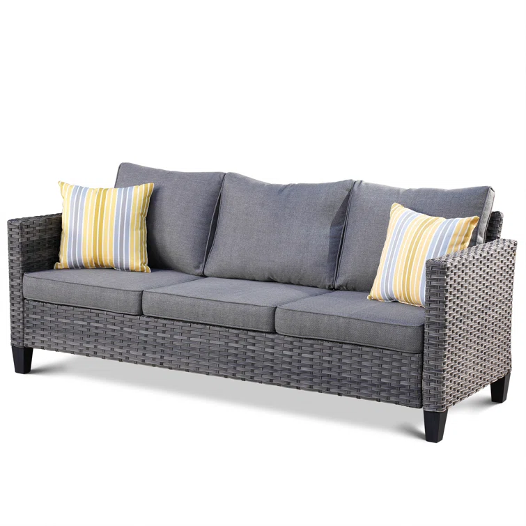 Townsey 5 - Person Outdoor Seating Group with Cushions