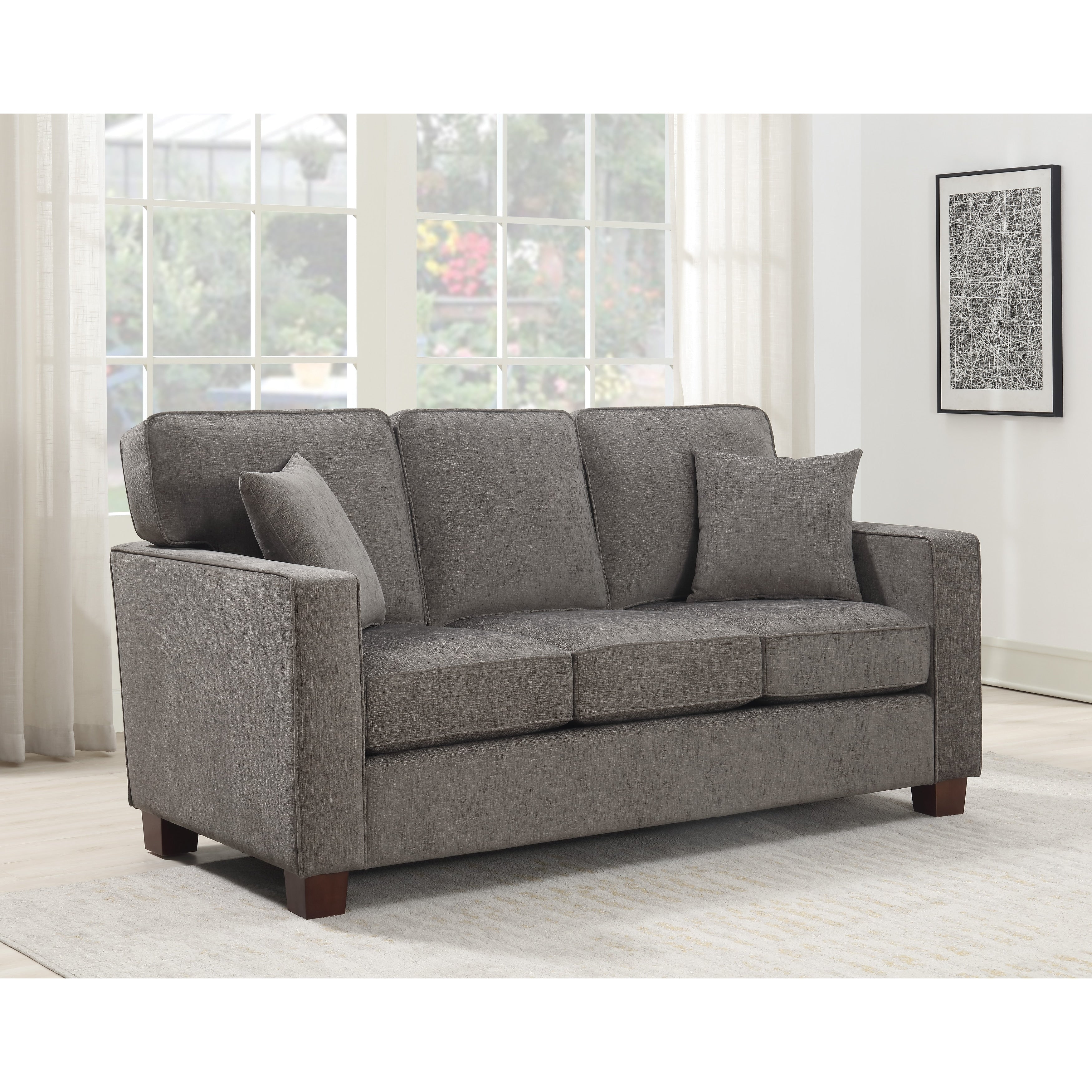 Copper Grove Sagarejo Sleek Contemporary 3-seat Sofa