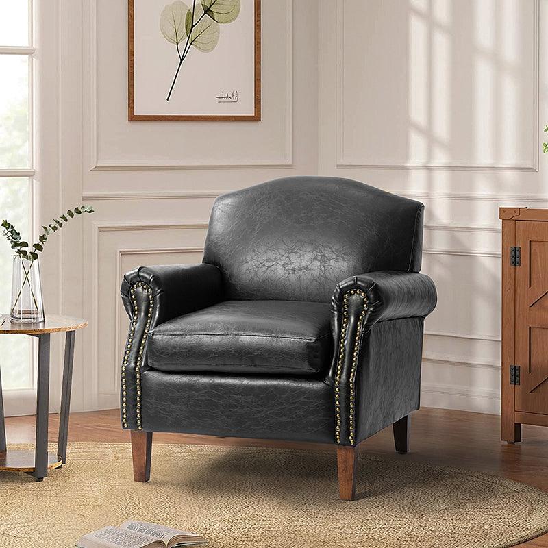 Gianfranco Vegan Leather Armchair