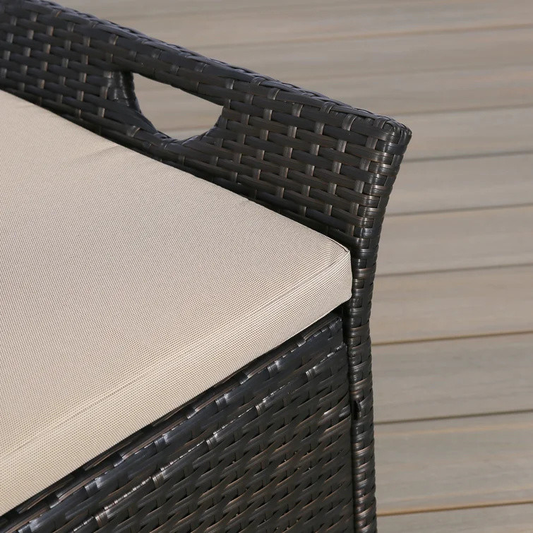 Hunsberger Wicker Outdoor Bench