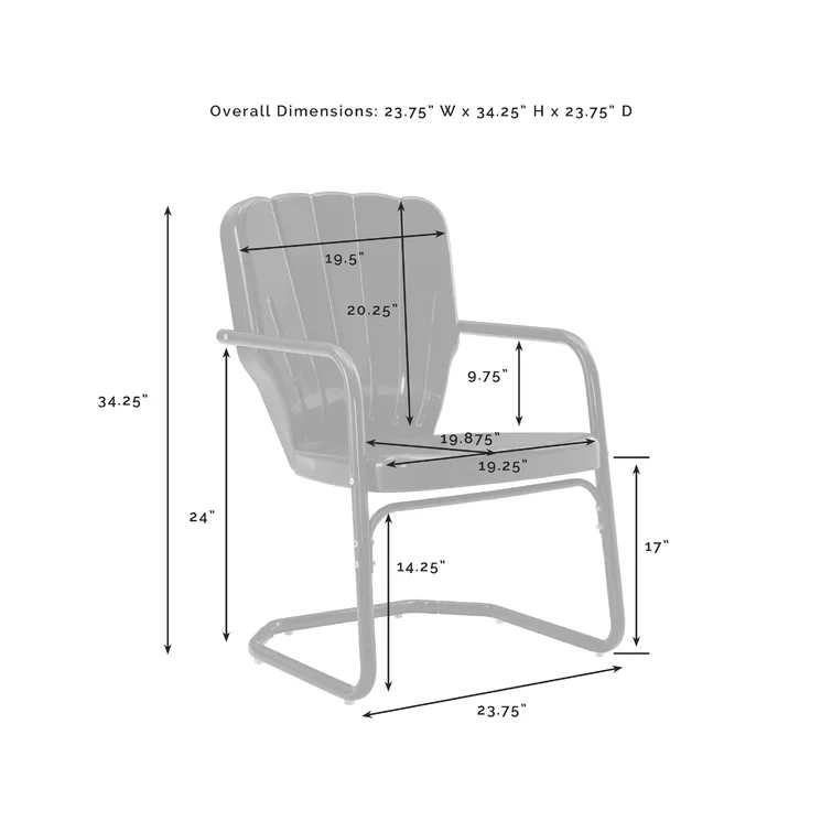 Burley Outdoor Conversation 3 Piece Seating Group