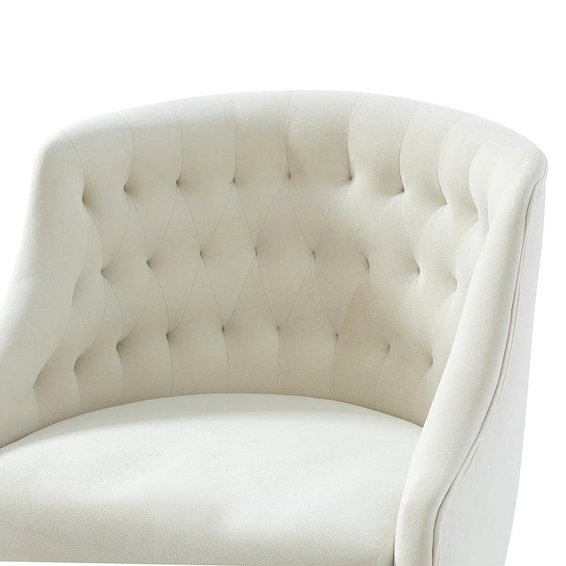 Penelope Velvet Tufted Office Chair
