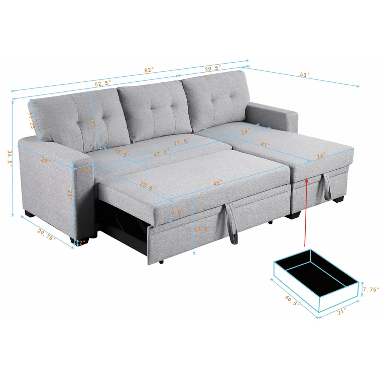Warrendale 3 - Piece Upholstered Sectional