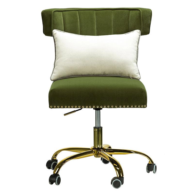 Nadine Velvet Office Chair