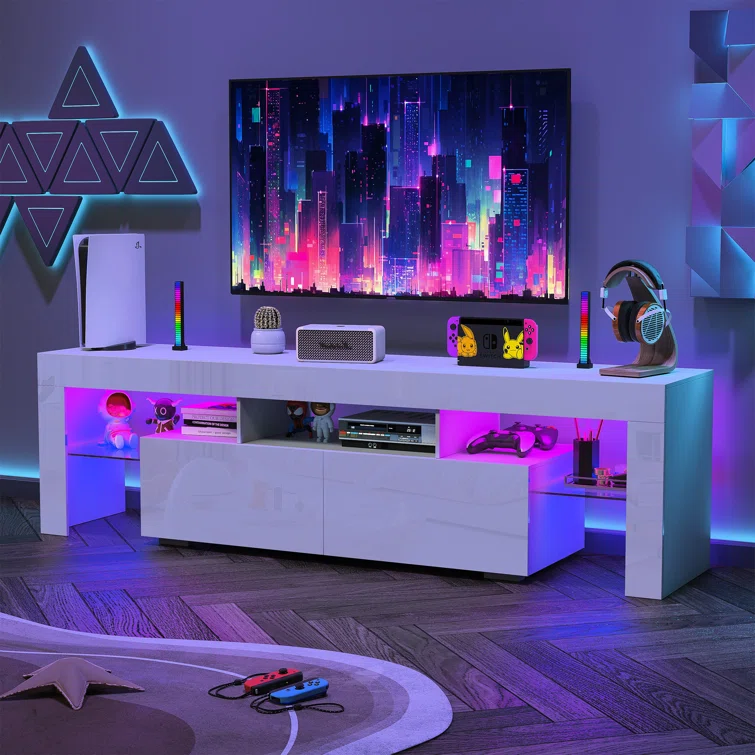 Peiqi TV Stand for TV up to 70