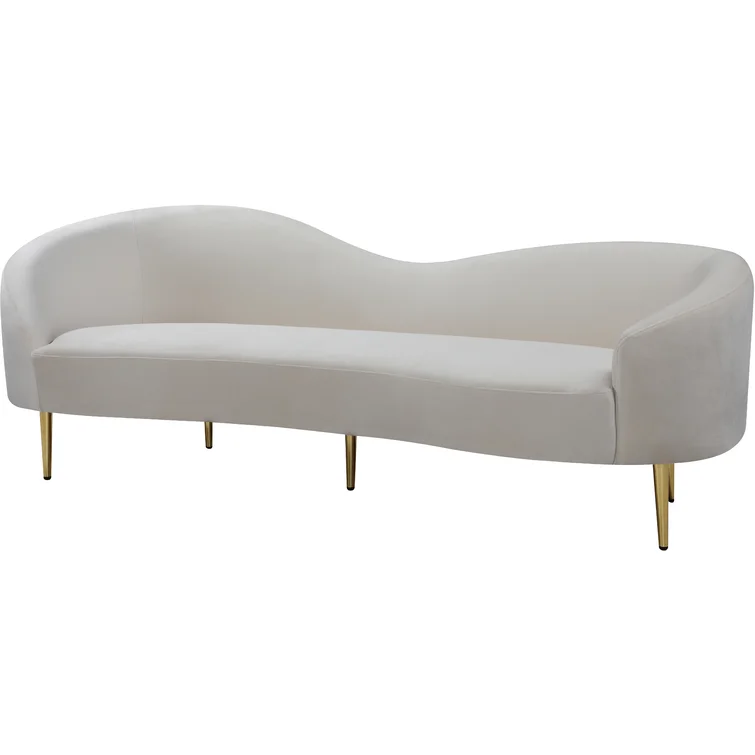Shurtz 85.5'' Velvet Sofa