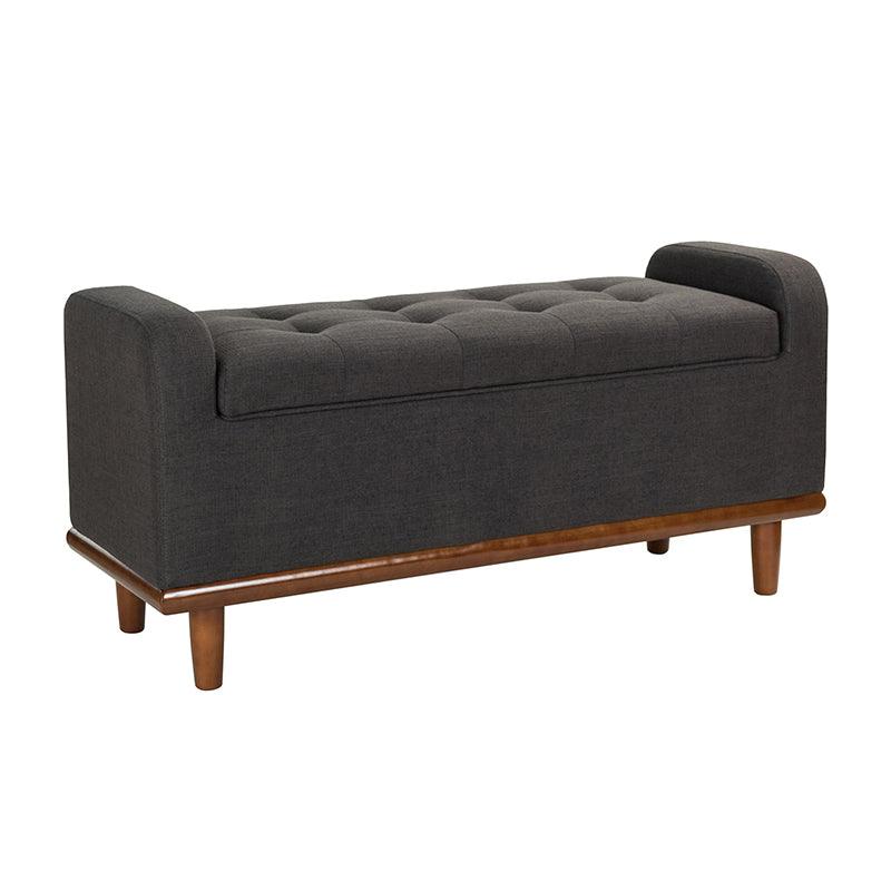 Clover Upholstered Flip Top Storage Bench