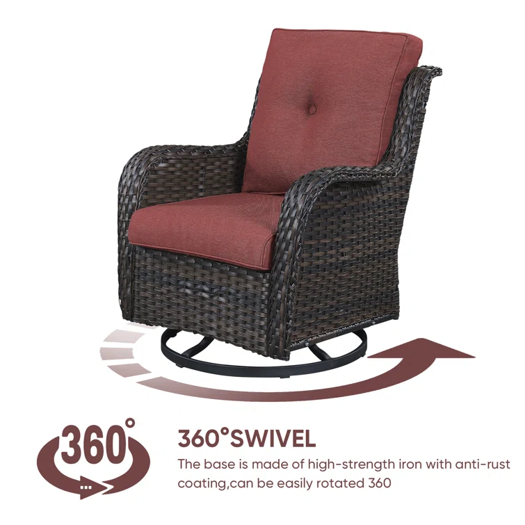 Carolina 5 - Person Outdoor Seating Group with Cushions