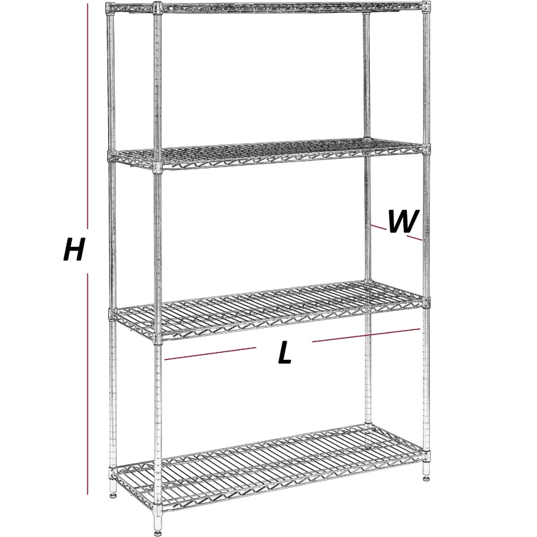 Metal Shelving Unit