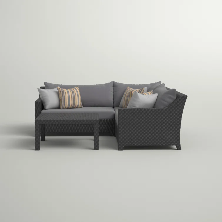 Fionnula 5 - Person Outdoor Seating Group with Cushions