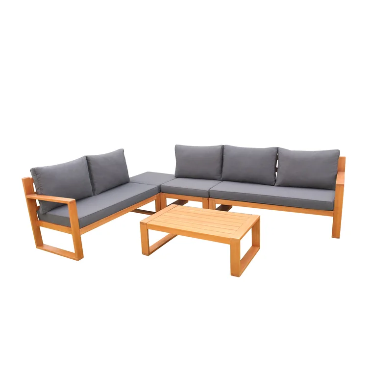 Adisyn 5 - Person Outdoor Seating Group with Cushions