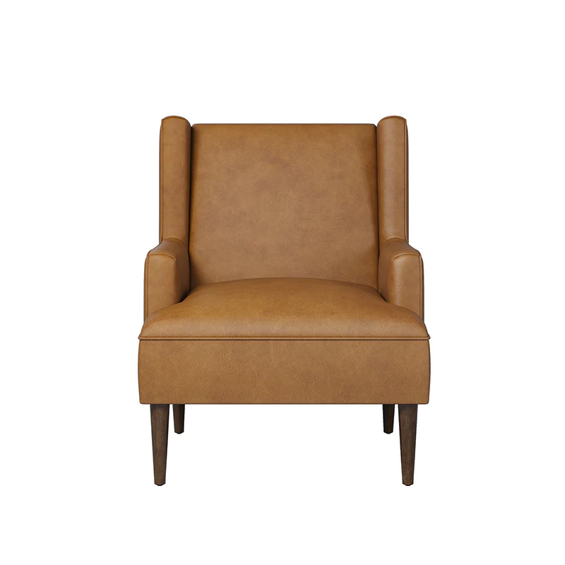 Gregor Vegan Leather Accent Chair