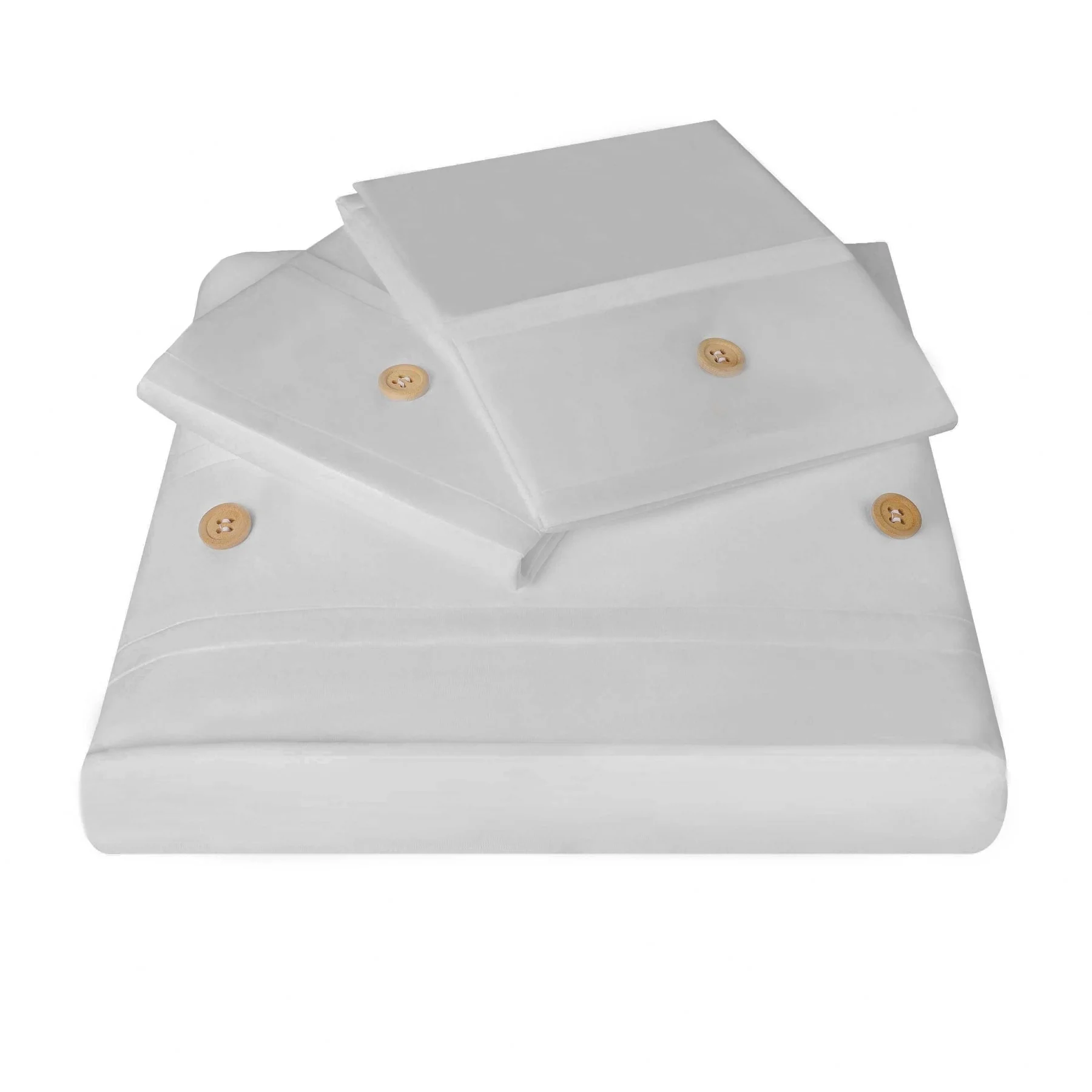 Superior Gina Organic Cotton Percale Duvet Cover Set