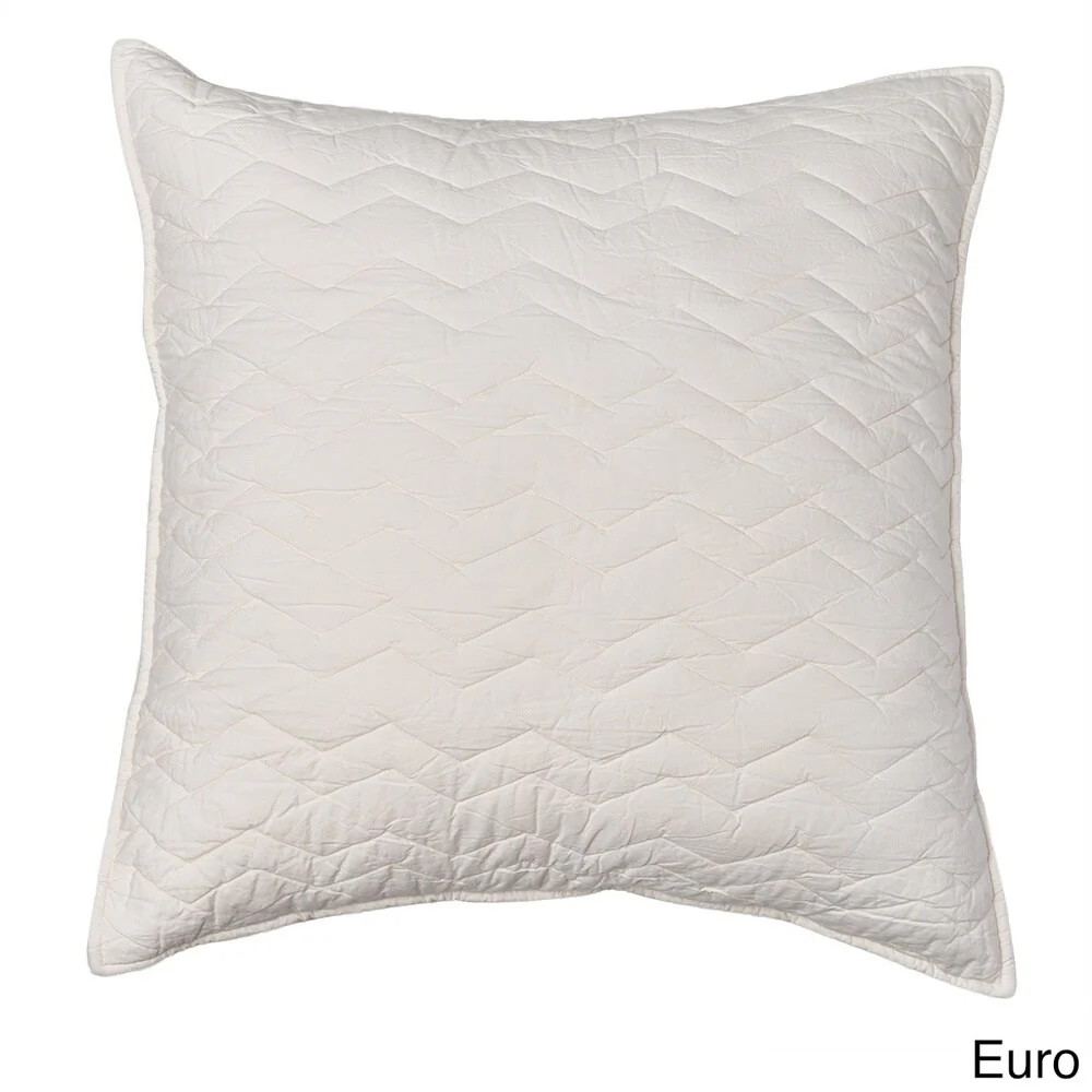 Cottage Home Chevron Cotton Sham