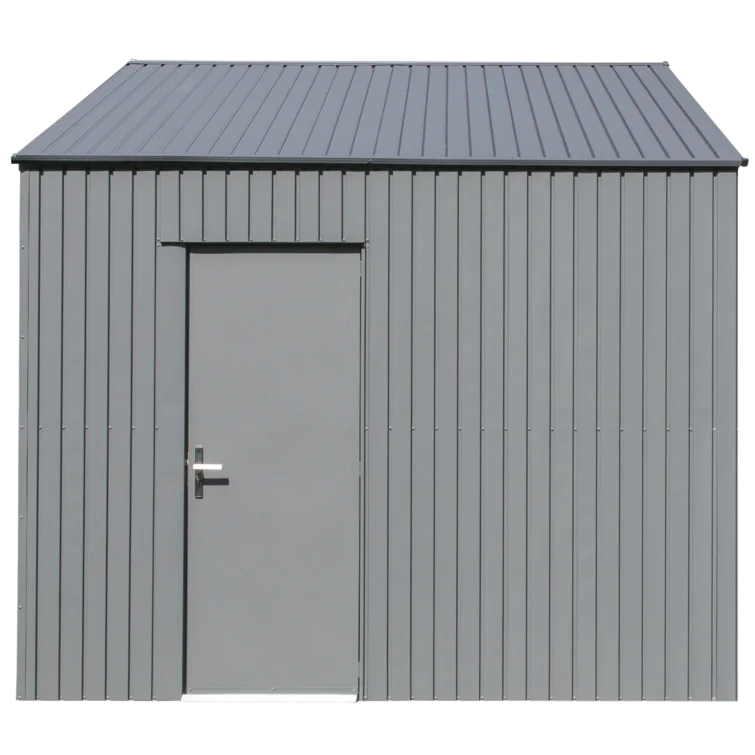 Everest 12 ft. x 10 ft. Metal Garage Shed