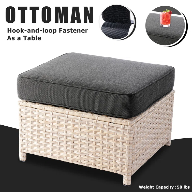 Quantrel 5 - Person Outdoor Seating Group with Cushions