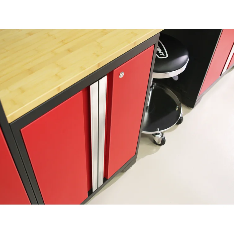 Bold Series 76.75'' H x 156'' W x 18'' D 12 Piece Garage Storage Cabinet Set