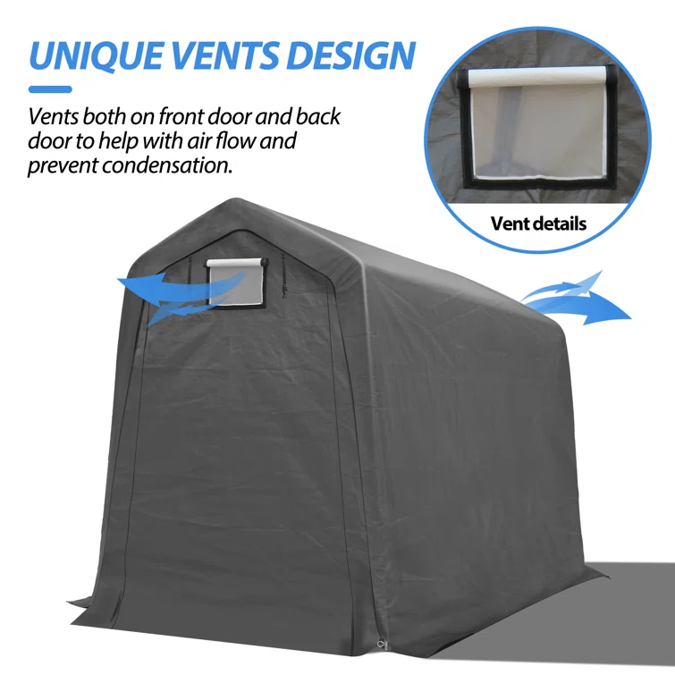 Metal Portable Storage Shed