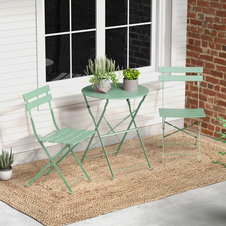 Shelah 2 - Person Round Outdoor Dining Set