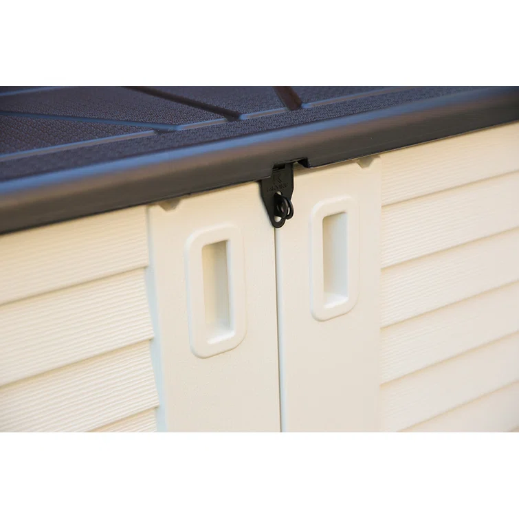 4 ft. W x 2 ft. D Plastic Horizontal Garage Shed