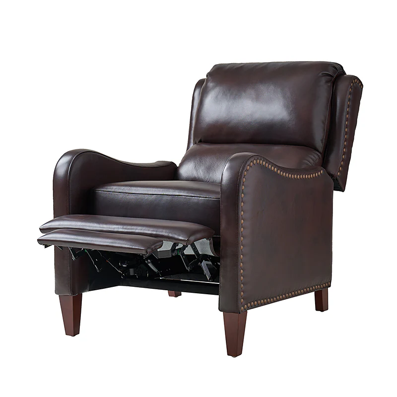 Deliat Genuine Leather Rocker Recliner