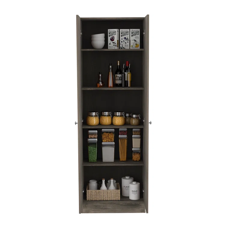 Ediz Single Storage Cabinet ( 70.8'' H x 23.6'' W x 11.8'' D)