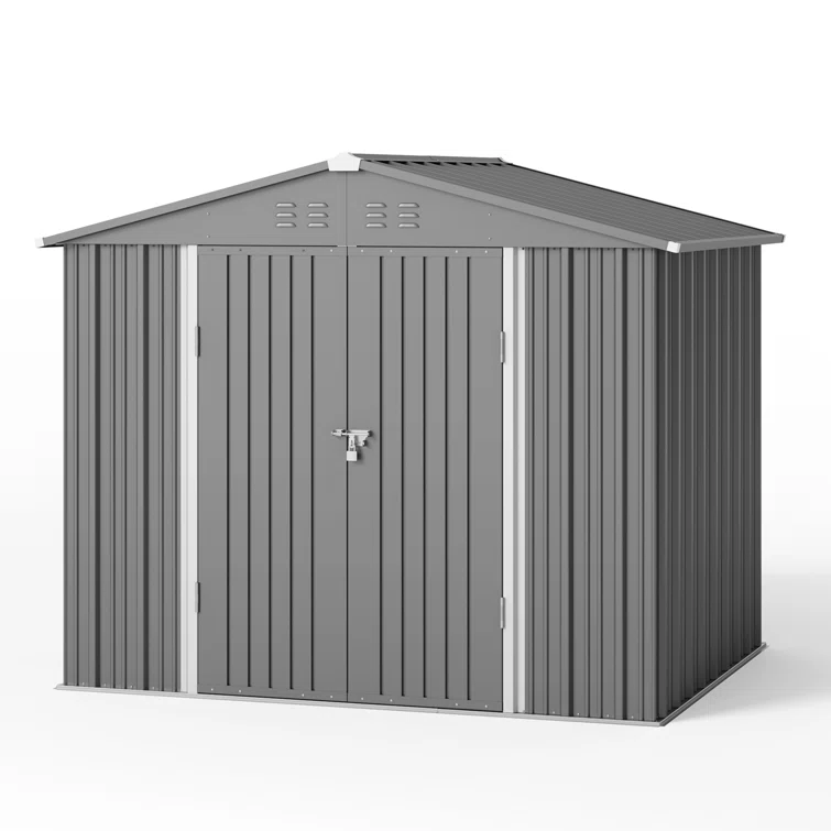8 ft. W x 6 ft. D Outdoor Storage Shed