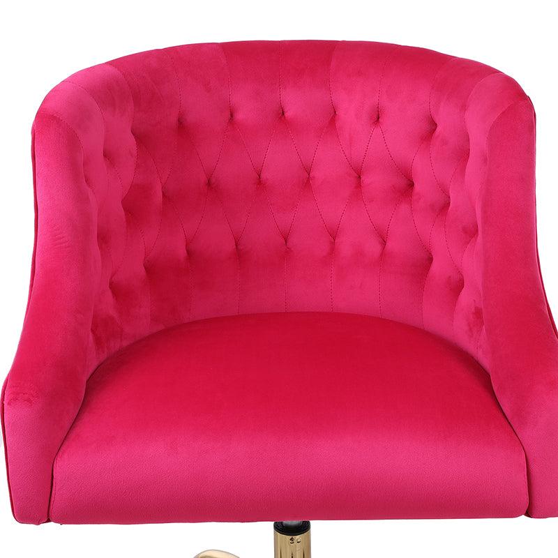 Penelope Velvet Tufted Office Chair