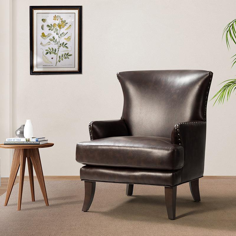 Brooklyn Vegan Leather Armchair