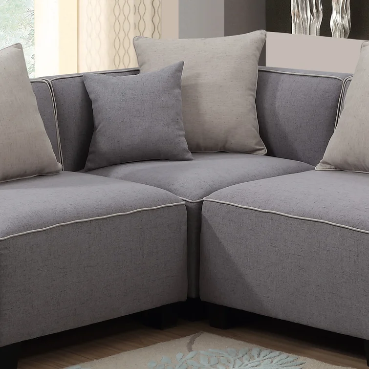 Trini 5 - Piece Upholstered Sectional