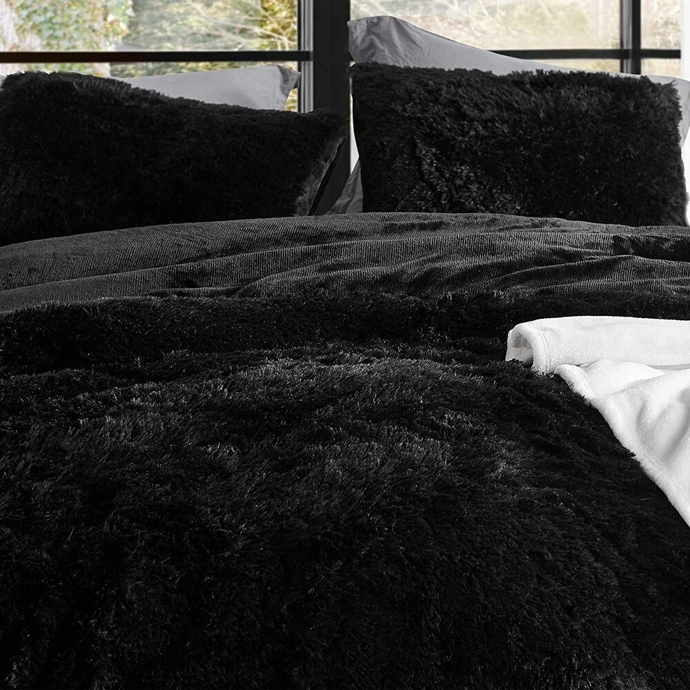 Are You Kidding - Coma Inducer? Oversized Comforter - Black