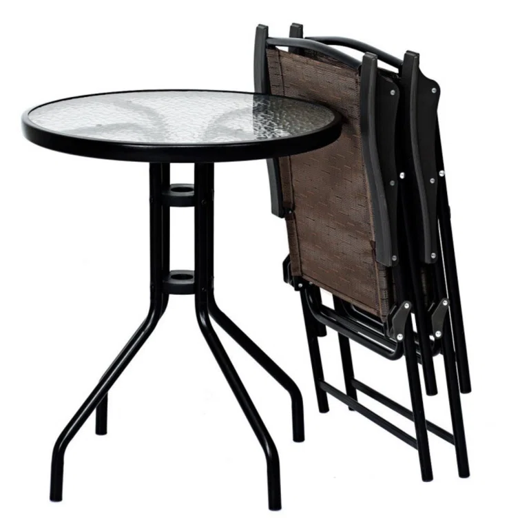 Bevard 2 - Person Round Outdoor Dining Set