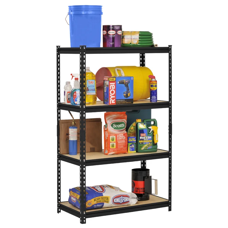 Vergas 36'' W Steel Height -Adjustable Shelving Unit