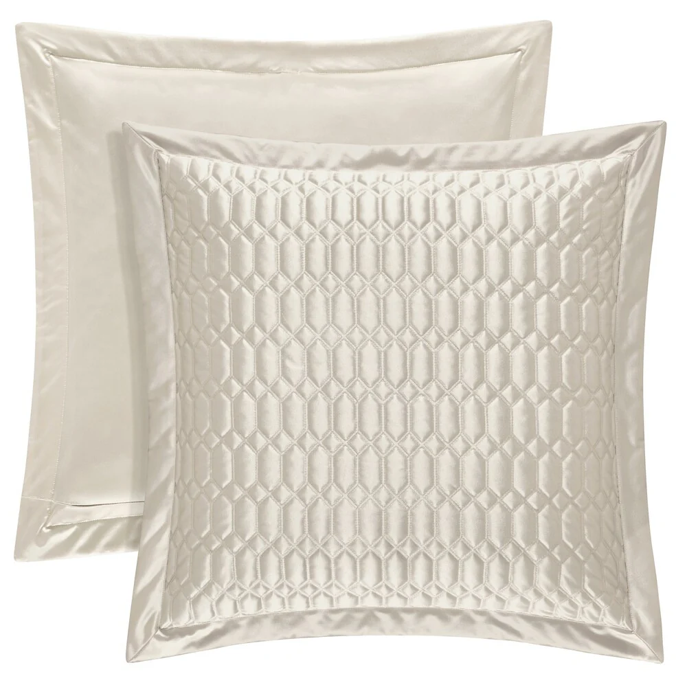 J. Queen New York Satinique Quilted Euro Sham