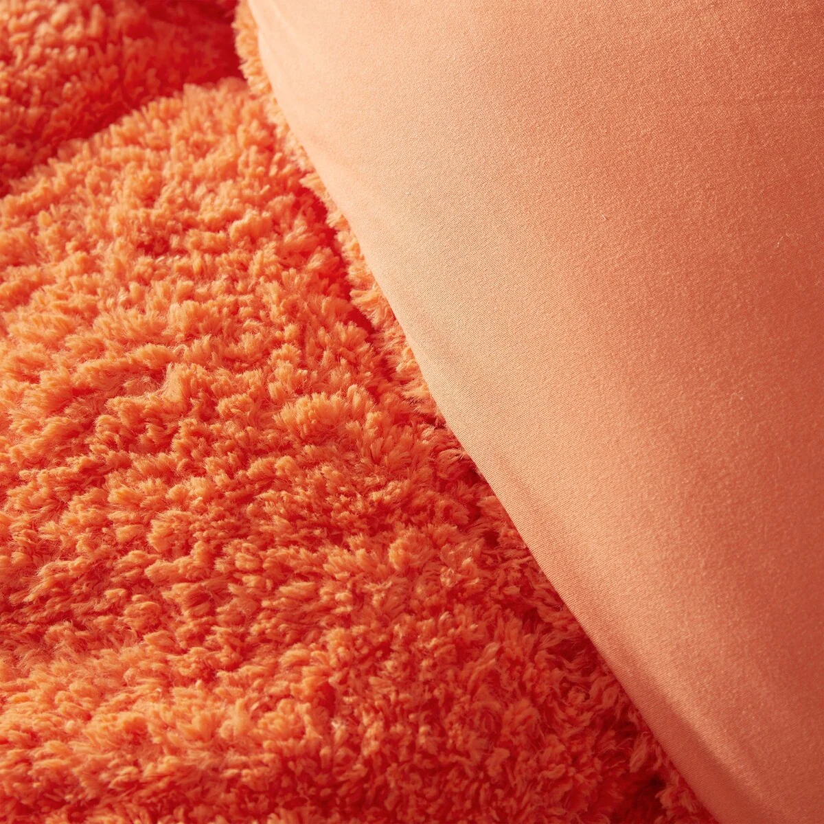 Dreamsicle Creamsicle - Coma Inducer? Oversized Comforter - Orange Peel