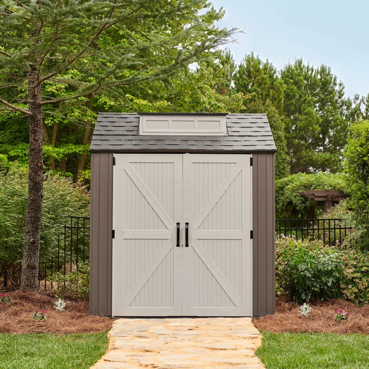 Rubbermaid 7 ft. x 7 ft. Easy Install Shed