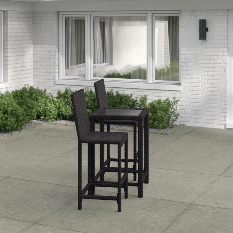 Corlane 2 - Person Square Outdoor Dining Set