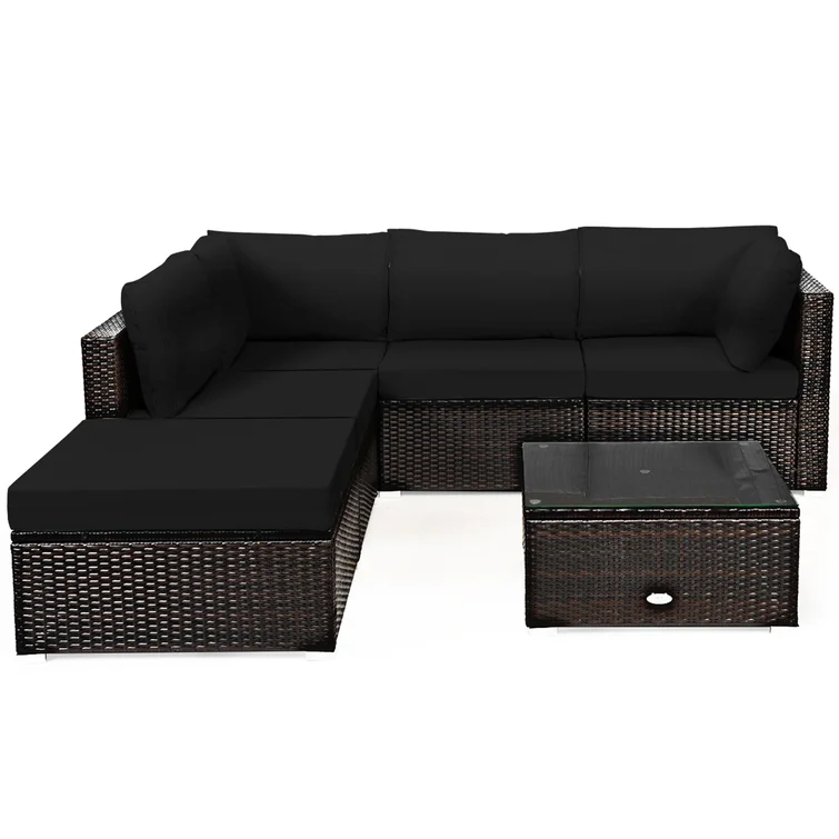 Planada 5 - Person Outdoor Seating Group with Cushions