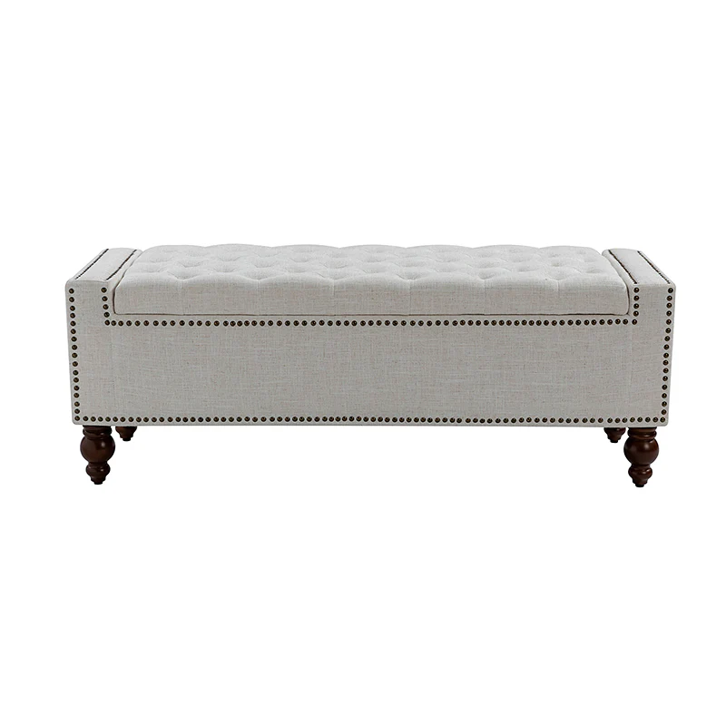Eugen Upholstered Flip Top Storage Bench