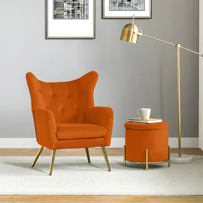Eliseo 2 Pieces Living Room Set